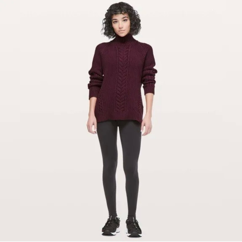 Bring the cozy turtle neck lululemon